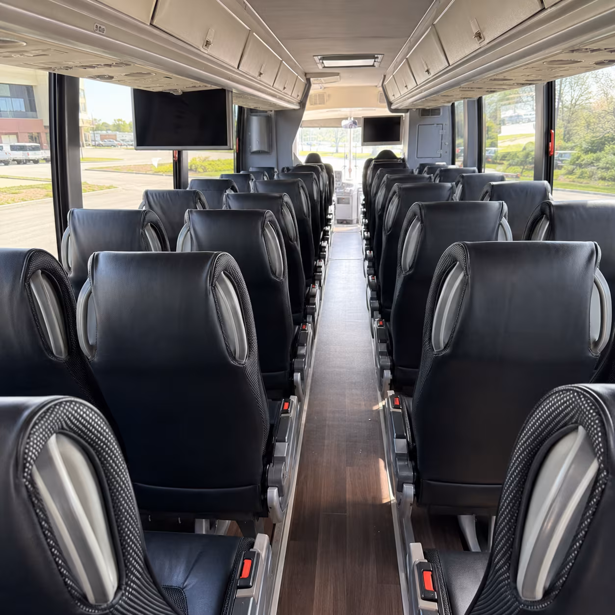 charter bus shuttles between south fulton and dobbins air reserve base