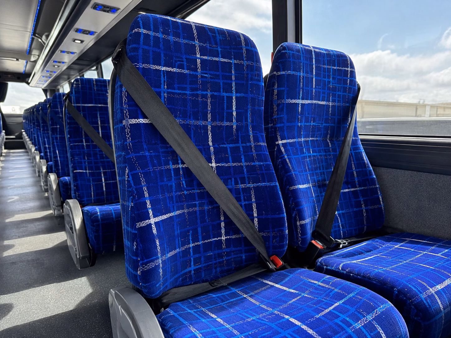 south fulton charter bus services inside