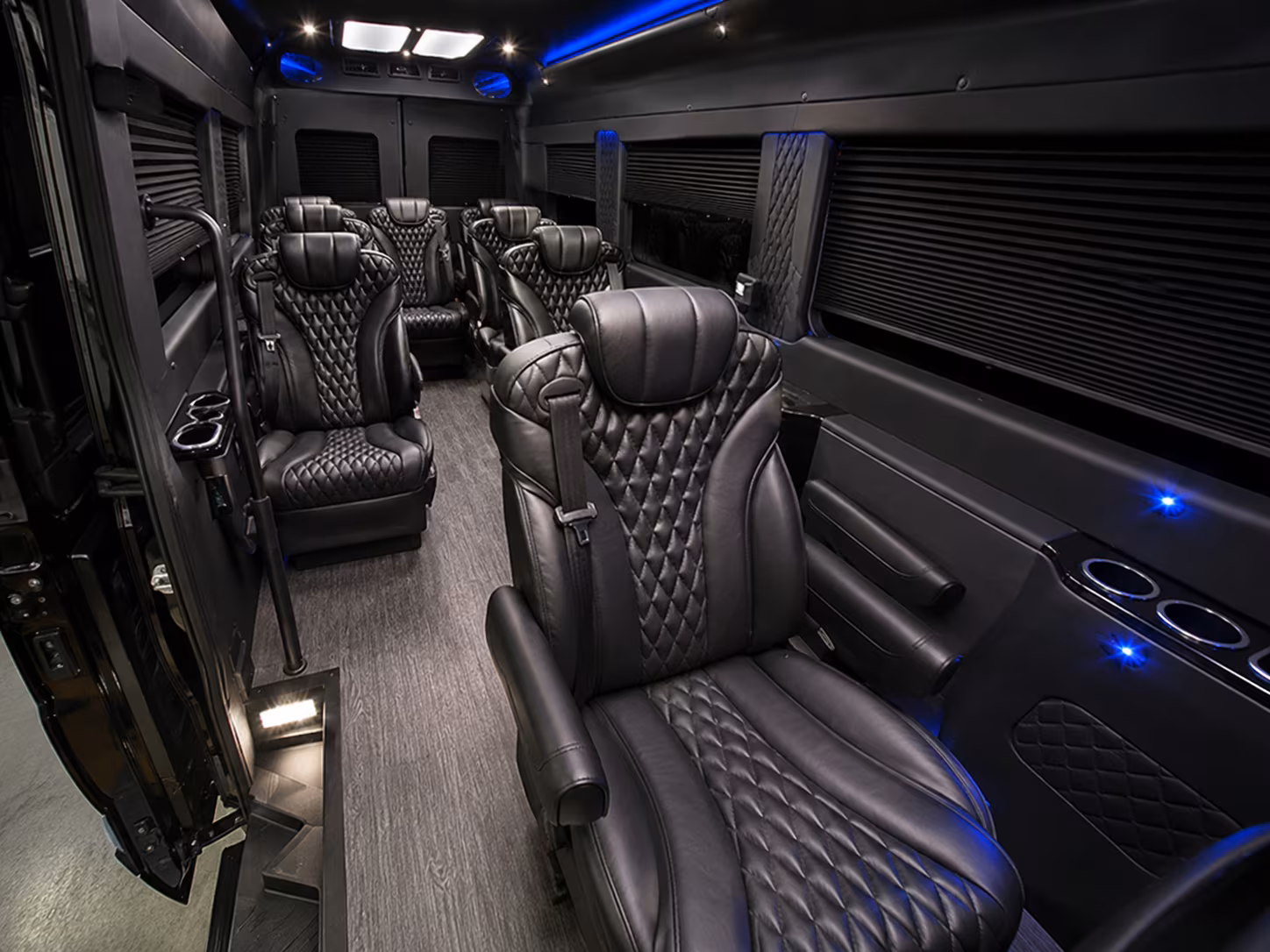 south fulton corporate event transportation onboard seating